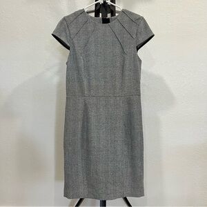 H&M Cap Sleeve Gray Women's Dress Size 10